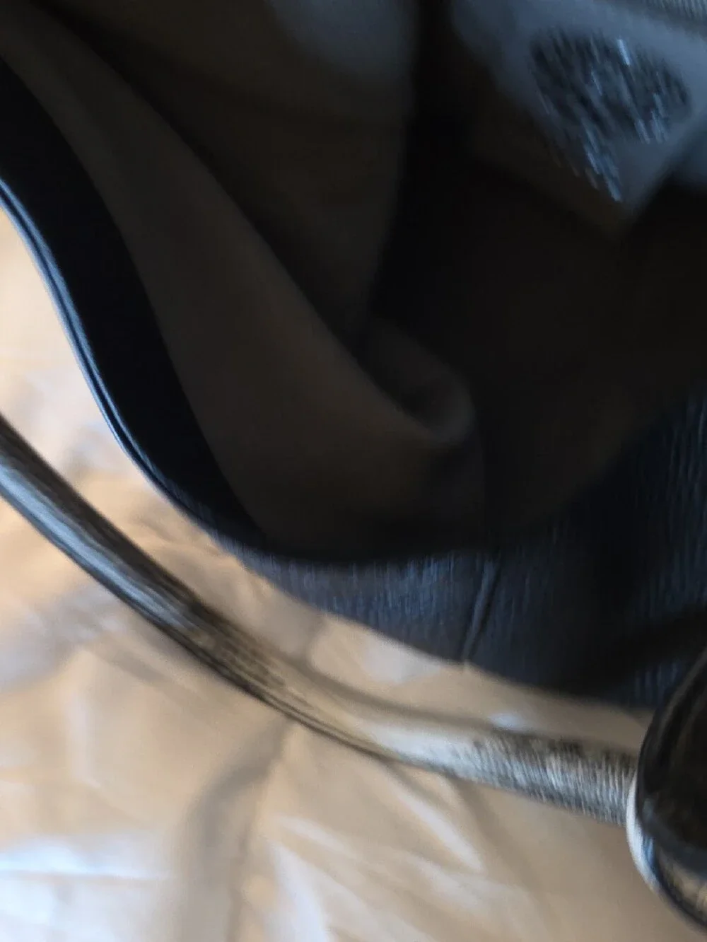 Pebbled leather hobo bag, Vince Camuto